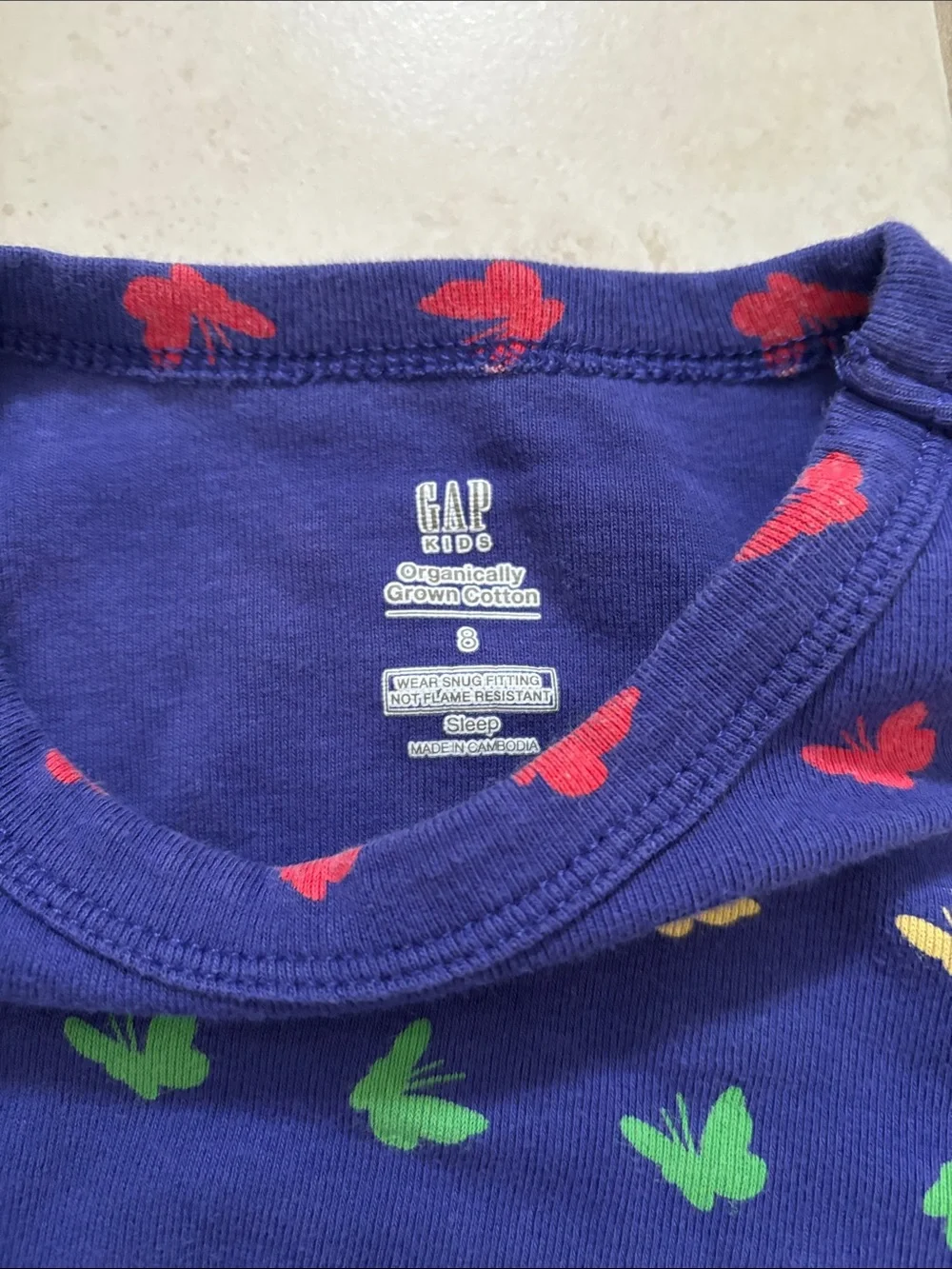 GAP Kids Butterfly Pajamas